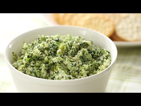Creamy Broccoli-Spinach Dip- Everyday Food with Sarah Carey