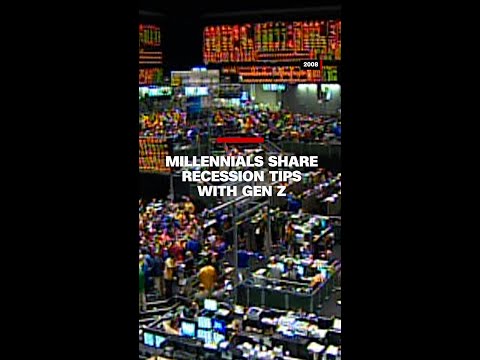 Millennials share their recession tips with Gen Z
