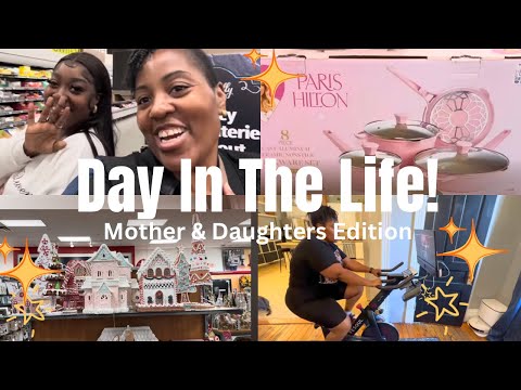 DAY IN THE LIFE - Mother & Daughter's Edition | We starting the Christmas Shopping | Ft. Yesoul Bike