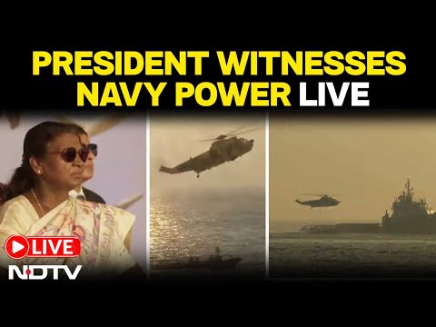 Navy Day 2025 LIVE | President Murmu Graces The Navy Day-2025 Celebrations