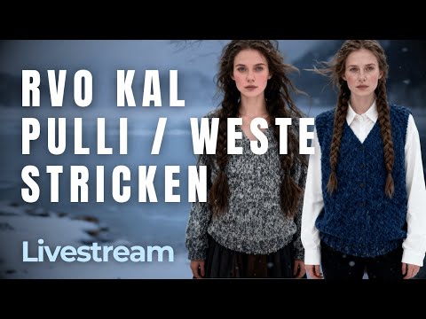 ❄️ Raglan-Von-Oben Knitalong Weste/Pullover stricken – Fragen