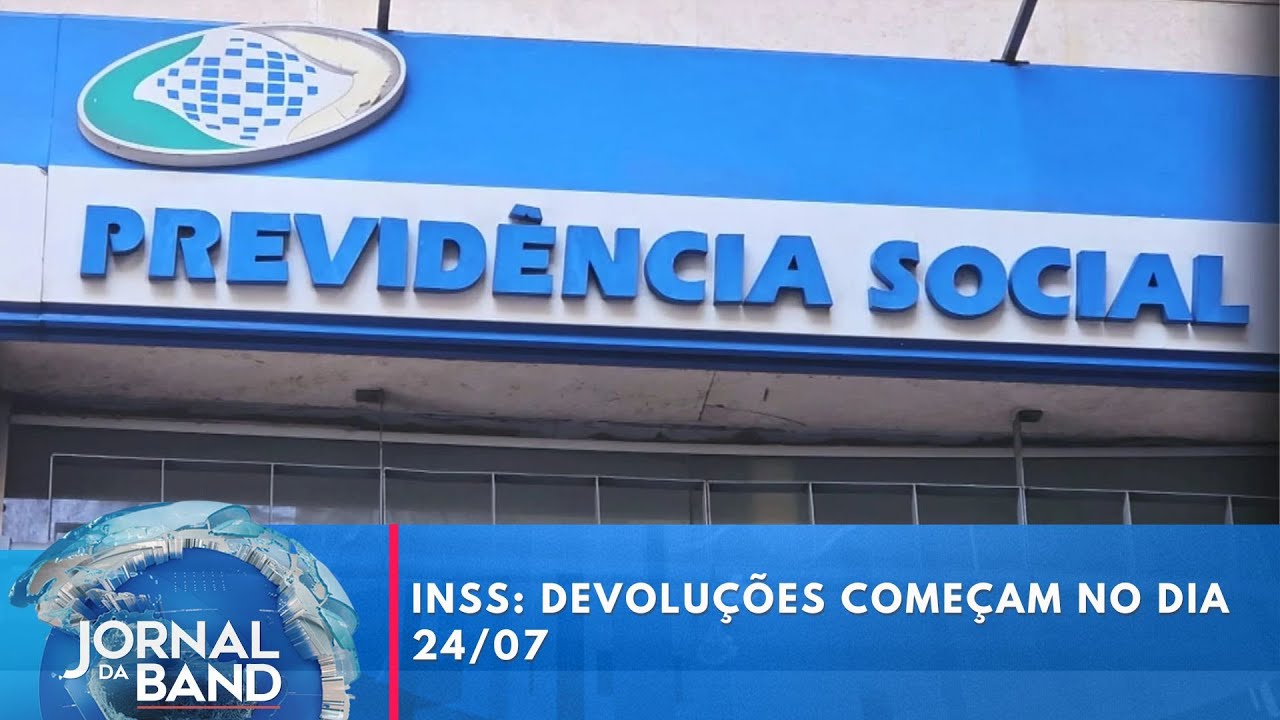 INSS devoluções começam no dia 2407 | Jornal da Band