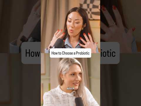 How do you choose the right probiotic supplement for gut health? @theguthealthdoctor explains!