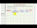 Partial Fraction Decomposition Concepts