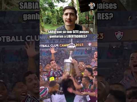 Só 7 países já ganharam a Libertadores! 😳🏆