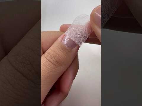 Testando seda para alongar minha unha,ja testaram isso? 🤨