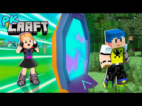 👑 NOVA SÉRIE | Ficamos Presos no MINECRAFT - PK CRAFT #1