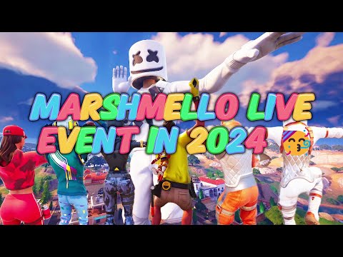 Marshmello Live Event in 2024! (Remake) #shorts #fortnite #gaming