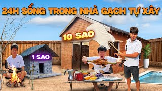 24h Cắm Trại Làm Nhà Bằng Gạch