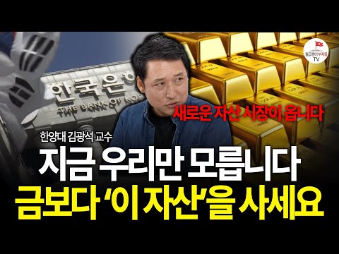 지금은 금보다 '이것' 사야합니다. 곧 모든 자산이 휴지조각 될 거예요 (한양대 김광석 교수ㅣ2부)
