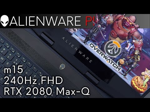 Alienware m15 240Hz FHD Gaming Laptop - Overwatch Ultra Gameplay