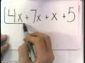 Applying the Distributive Property and Combining Like Terms