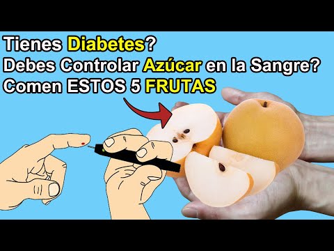 Come Estas 5 Frutas! Si tienes Diabetes y estás preocupado por el consumo del Azúcar