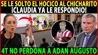 ¡MORENA NO PERDONA A DAN AUGUSTO! CHICHARITO HOCICON, CLAUDIA YA RESPONDIO, NOTICIA MEXICO