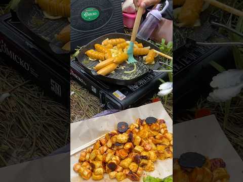 Curugnya bagus banget, cocok buat nge-grill rame-rame #ikan #hewan #curug