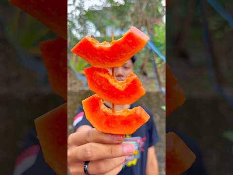 SATE BUAH #mukbang #enak #food #shorts