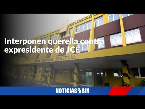 Interponen querella contra expresidente de JCE