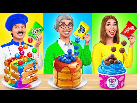 Défi De Cuisine Moi vs Grand-Mère | Gadgets Intelligents vs Hacks par TeenDO Challenge