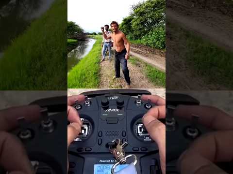 Drone Prank With Wrong Guy 🤣 || Prank Gone Wrong 😱 || #shorts #drone #prank #funny #shortfeed