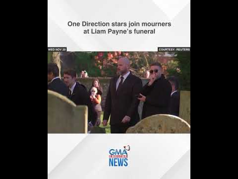 One Direction stars join mourners at Liam Payne’s funeral | GMA Integrated News