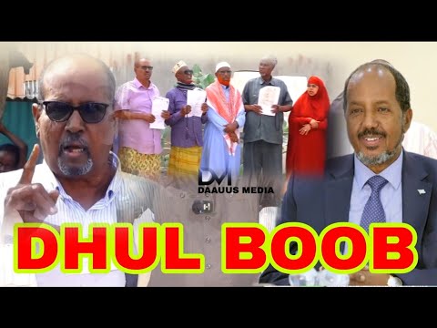 DAAWO: Dhul Boobka Muqdisho oo xargaha goostay dhulalkii sharciga ahaa oo boob lagu wado