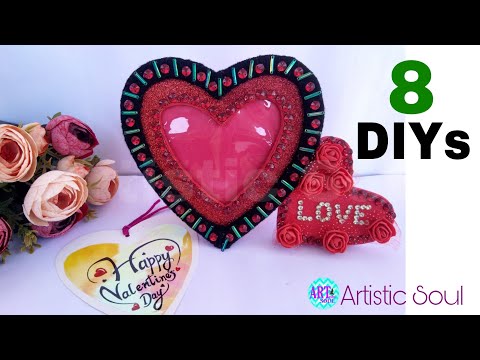 8 Amazing and Cute Valentine's Day Gift ideas ❤️❤️ | Quick Handmade Gift DIY