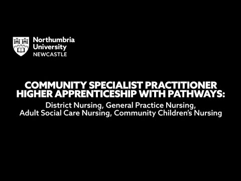 Community Specialist Practitioner - Higher Apprenticeship Pathways