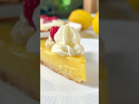 The Best Lemon Tart Recipe With Easy Mock Créme Fraîche