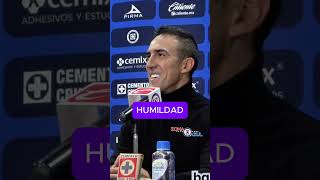 La Humildad de Vicente Sanchez #CruzAzul