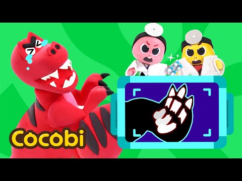 The Dinosaurs’ Broken Bones😥 + More BEST Fun Songs for Kids | Cocobi