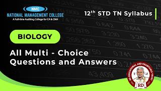 Biology - All Multi -Choice Questions & Answers #12thtn #exam #science #12th #revision #biology