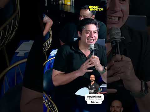 Cheeka goes all out for Daryl Mitchell for CSK #iplauction