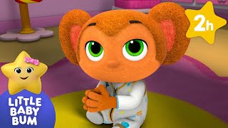 Monkey Tries to Sleep! 🐵💤 | Bedtime Songs with Little Baby Bum | I'm Sleepy and I Know It! 😴