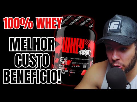 O MELHOR E MAIS BARATO WHEY PROTEIN 100% DO BRASIL!