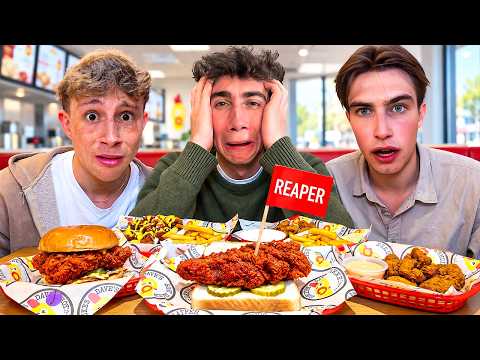 Brits Try the World’s Spiciest Fast Food Item!