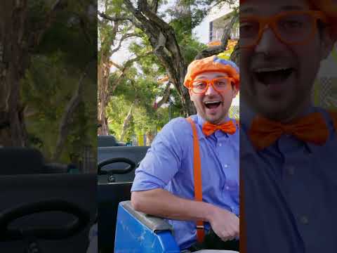 EPIC Rollercoaster Thrill Ride🎢 #shorts #blippi #education