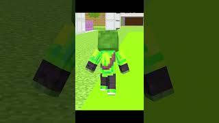 Zombie Boy panics to find his father #shorts #minecraft