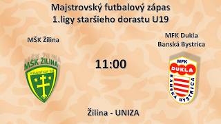 MŠK Žilina - MFK Dukla BB U19