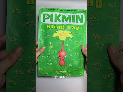 Pikmin Blind Bag 피크민 블라인드백 #pikmin #blindbag #papercrafts #diy #diycrafts #피크민 #피크민블룸 #블라인드백 #종이놀이