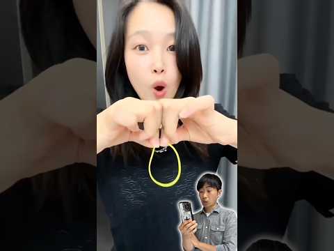 【種明かし】小学生でも出来るのに凄い‼️衝撃輪ゴムマジックのやり方大暴露【magic trick】