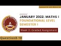 Geometry and Algebra Concepts Assessment