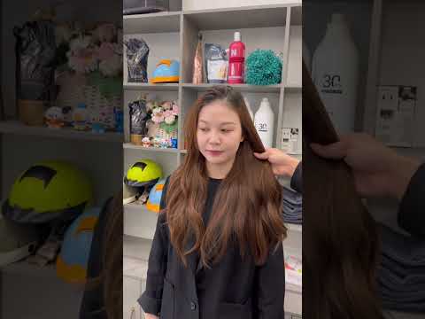 Nhuộm balayage không tẩy