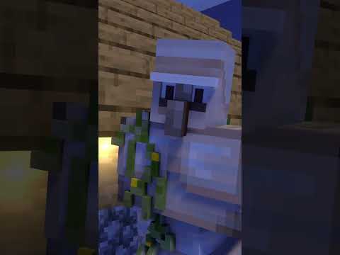 Zombie becomes a Villager. #shorts