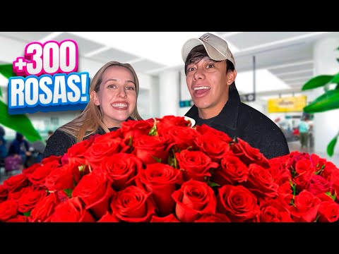 300 ROSAS🌹PARA EL AMOR DE MI VIDA | SORPRESA A MI NOVIO | FT @Sonrixs 💕 #kimrixs