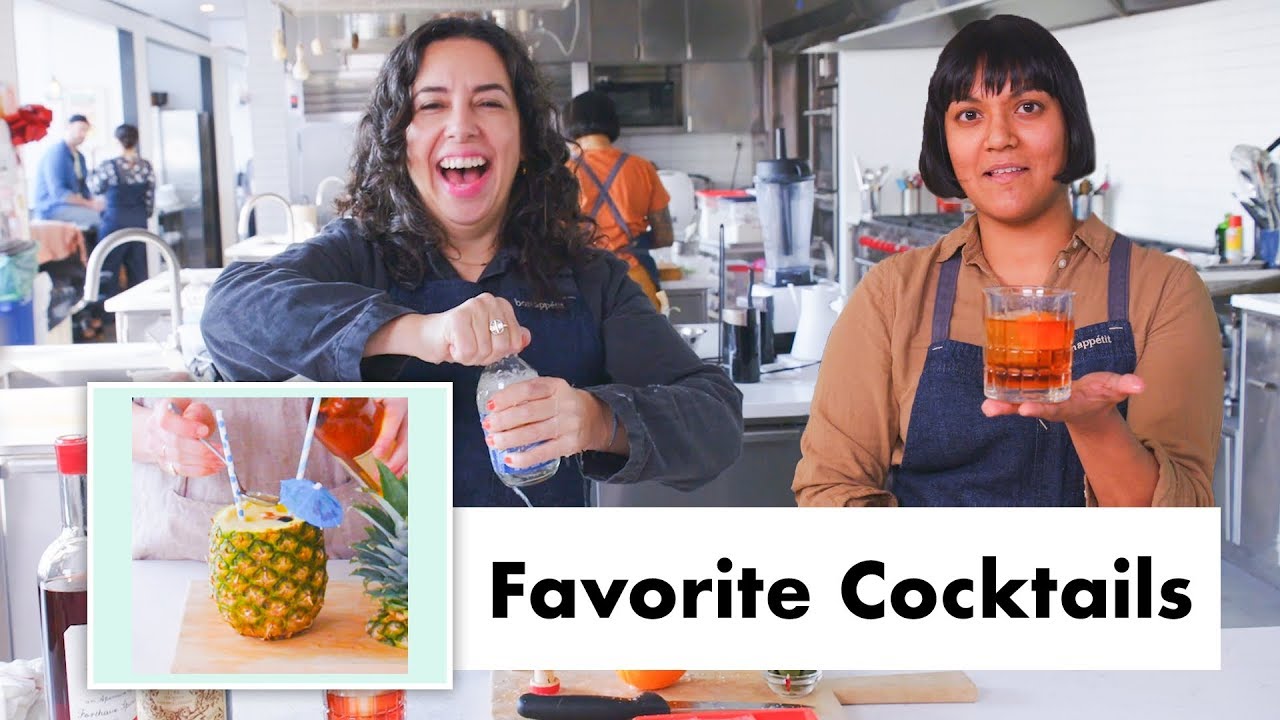 Pro Chefs Make Their Favorite Cocktails (10 Recipes) Test Kitchen Talks Bon Apptit