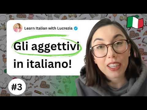 Lezione 3: l'aggettivo - Italian Study Group