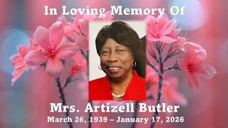 Mrs. Artizell Butler - Viewing