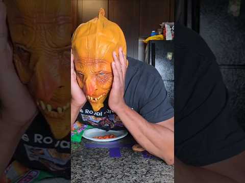 Prank Gone Wrong? 🎃 Pumpkin Candy Transformation! 😂 #shorts