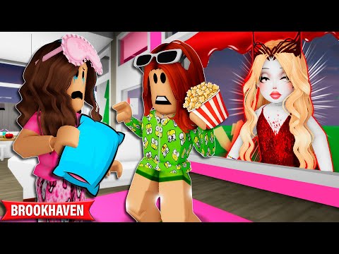 A FESTA do PIJAMA ASSOMBRADA | Historinhas Brookhaven Roblox | Bibi e Lud