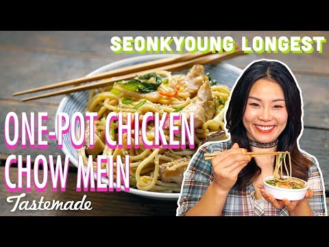 One-Pot Chicken Chow Mein I Seonkyoung Longest